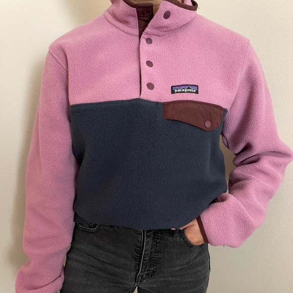 Patagonia Jackets & Blazers - Patagonia Synchilla Pullover Snap-T Smolder Blue